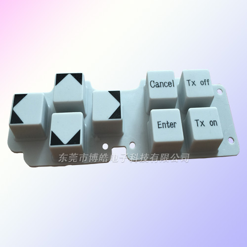 探月三期探測器專業(yè)硅膠按鍵