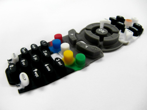 導(dǎo)電遙控器硅膠按鍵