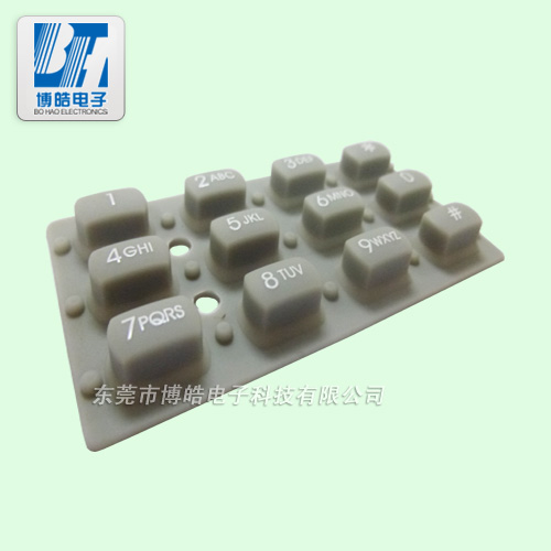 智能電子密碼鎖硅膠按鍵