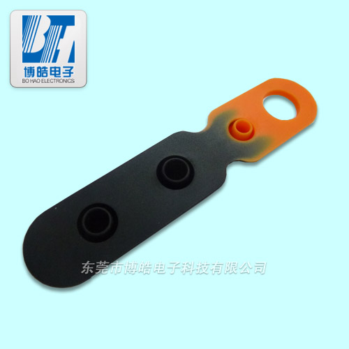 自動化設備硅膠按鍵多種顏色結合_博皓電子
