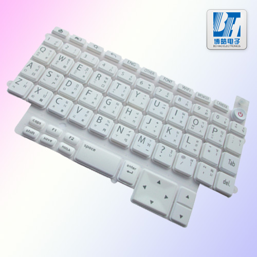 純白學(xué)習(xí)機P+R按鍵 優(yōu)質(zhì)塑膠和硅膠完美組裝