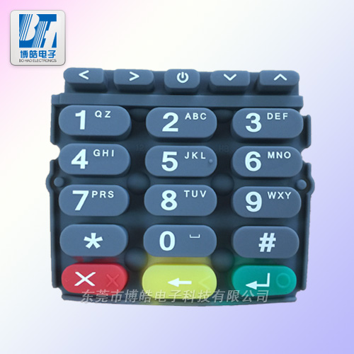 來(lái)圖定制出租車卡刷機(jī)按鍵 銀聯(lián)POS機(jī)按鍵生產(chǎn)廠