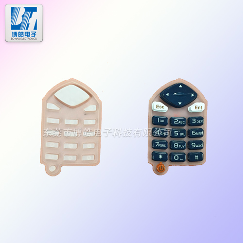提供手持終端盤點機(jī)按鍵定制條碼盤點機(jī)硅膠按鍵