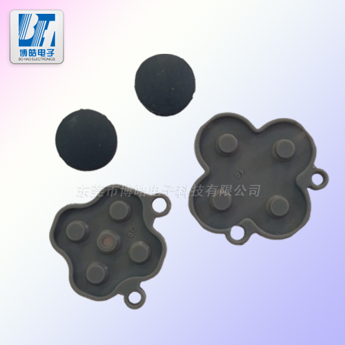游戲機遙控手柄內(nèi)置硅膠按鍵來圖來樣定制